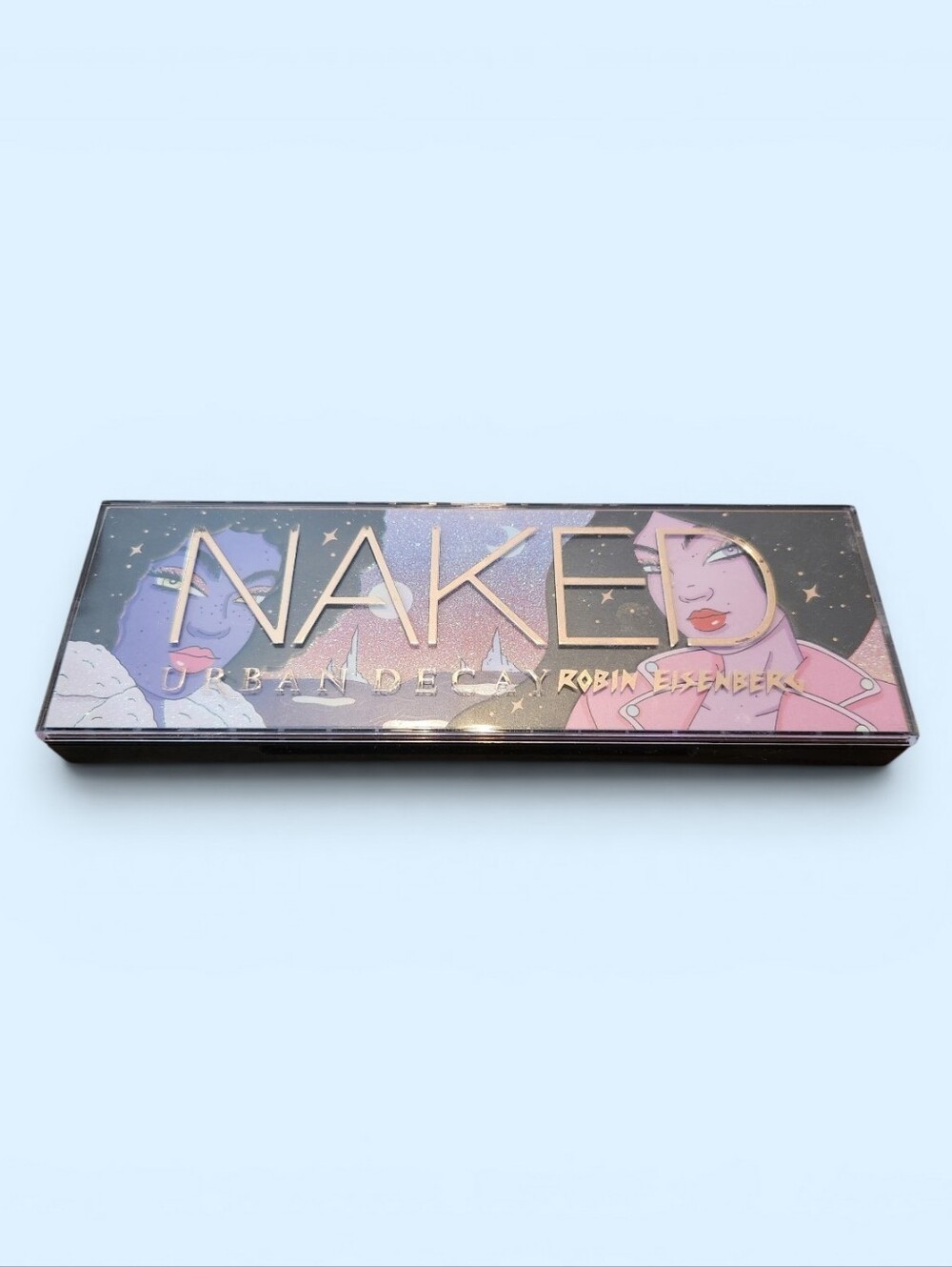 Urban Decay Naked Robin Eisenberg Eyeshadow Palette w Brush EUC Limited Edition